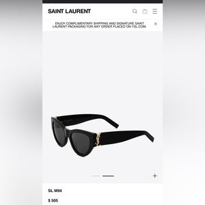 Saint Laurent SL M94 new in box